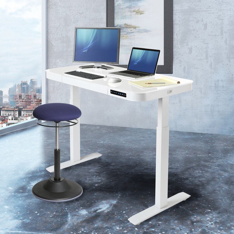 Seville Classics AIRLIFT® Seville Height Adjustable Standing Desk